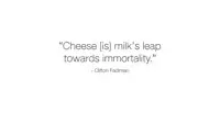 A brief history of cheese - Paul Kindstedt